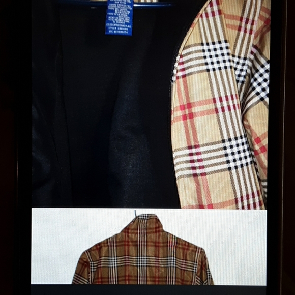 CATALINA PLAID LIGHTWEIGHT  WINDBREAKER S - Picture 6 of 6